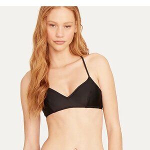 J.Crew Cross-back french bikini top